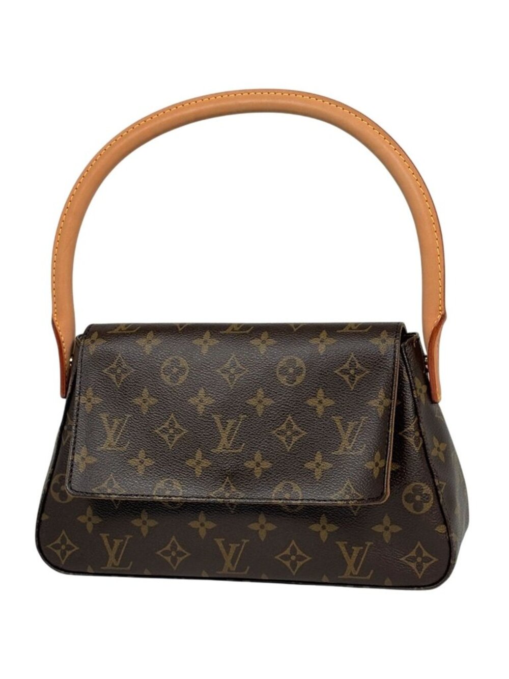 Louis Vuitton Mini Looping Shoulder Bag Monogram Brown
